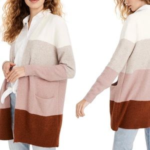 Madewell ‘Ryder’ Stripe Cardigan Sweater